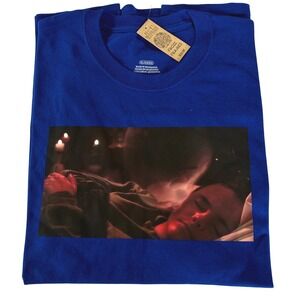 Kasper the Friendly Ghost‎ Froze Frames Movie Graphic Blue T-Shirt Mens XL New
